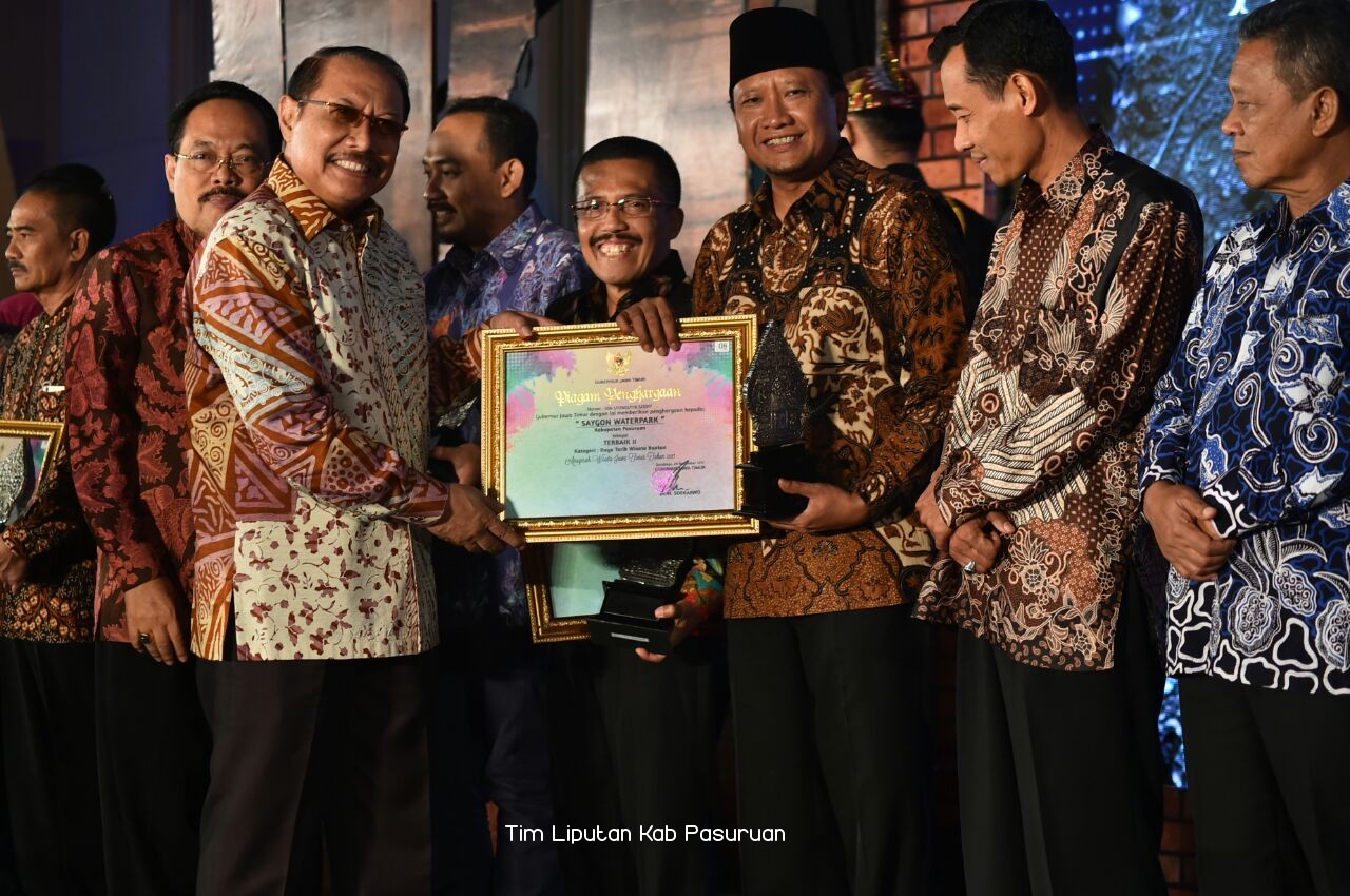 Kabupaten Pasuruan Raih Anugerah Wisata Jatim 2017