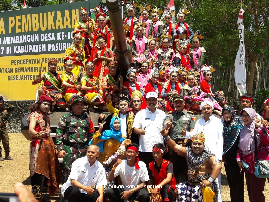 Wagub Jatim, Gus Ipul Tegaskan TNI Manunggal Membangun Desa Terbukti Tingkatkan Kesejahteraan Masyarakat