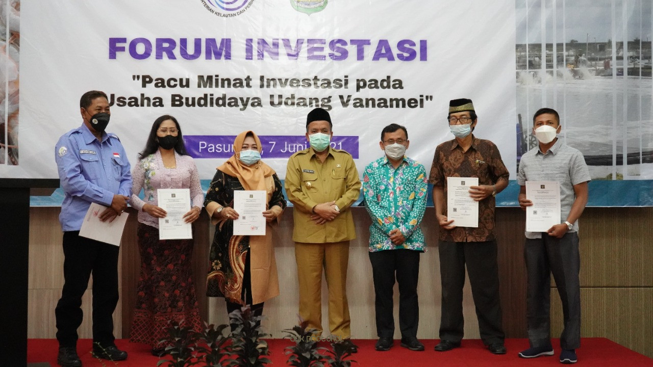 Pemkab Pasuruan Dukung Penuh Program Inisiasi Kementerian Kelautan dan Perikanan yang Bertujuan Menarik Investor   