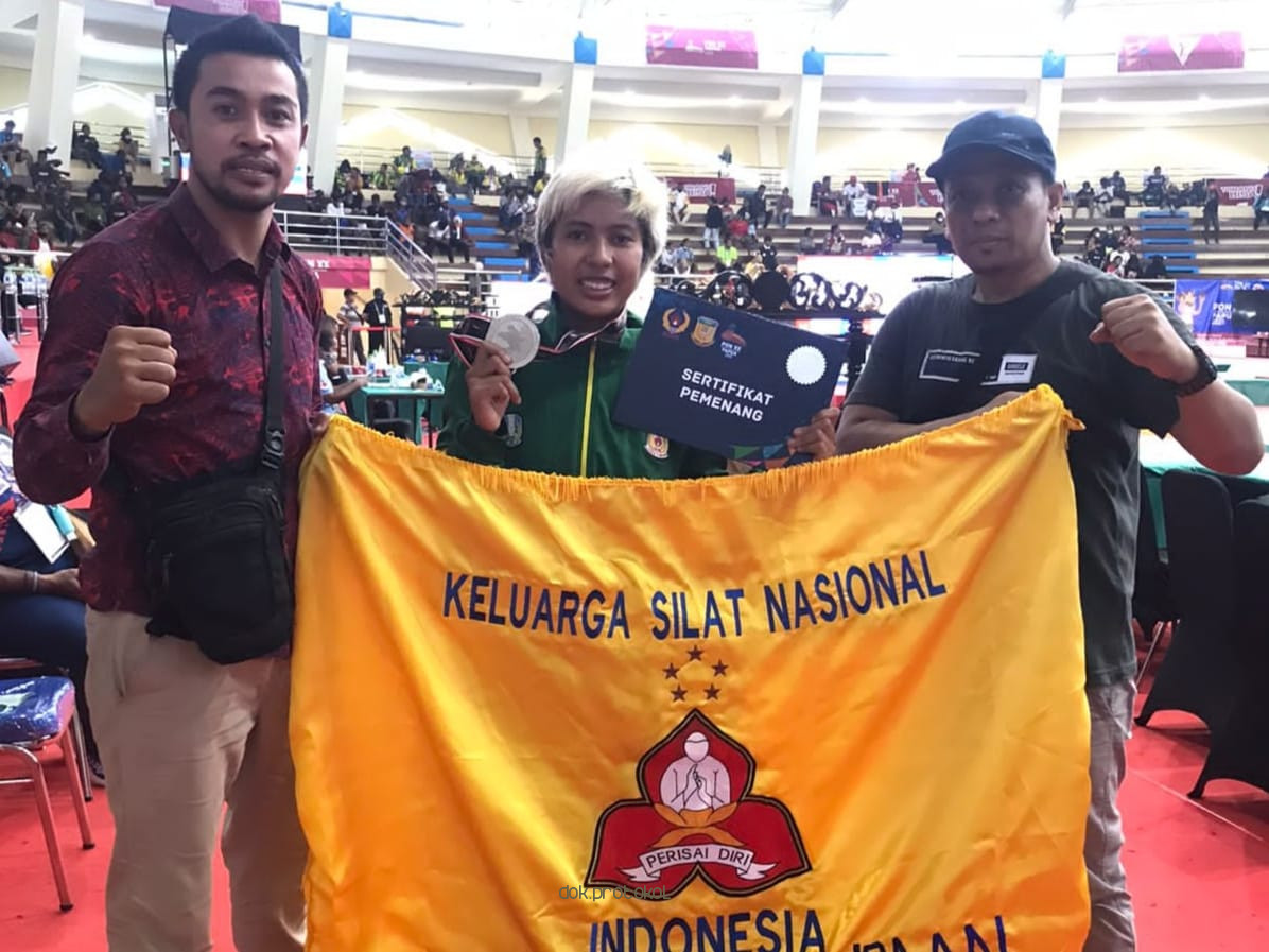 Suryaningtyas, Pesilat Kabupaten Pasuruan Sumbang Medali Perak di PON XX Papua