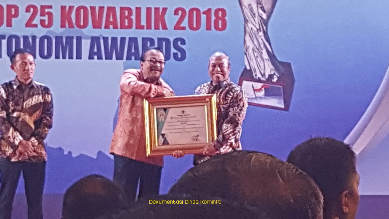 Inovasi MLM Genre Kabupaten Pasuruan Raih Penghargaan Top 25 Kovablik 2018
