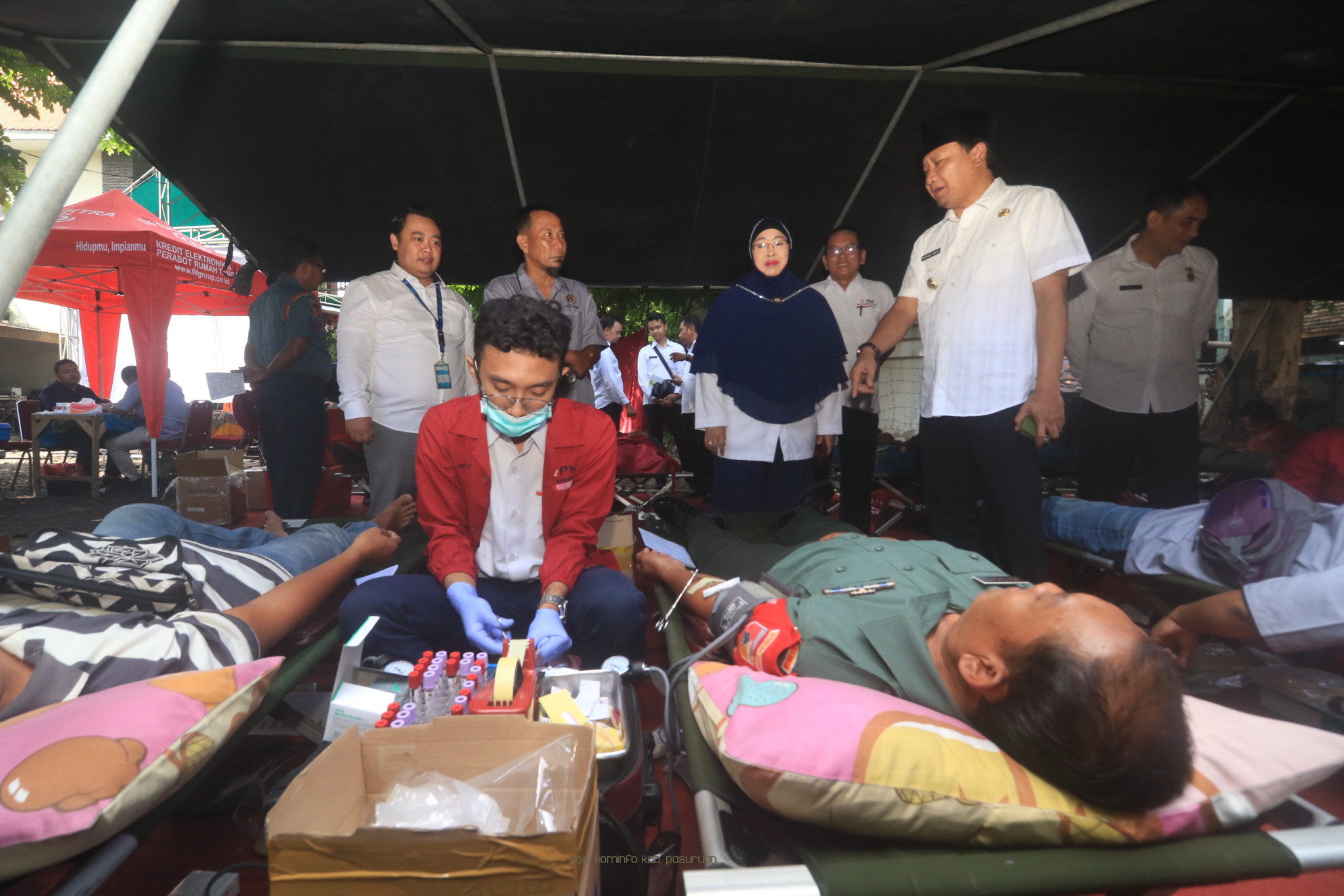 Bupati Irsyad Yusuf Tegaskan Stok Kantong Darah di Kabupaten Pasuruan, Surplus