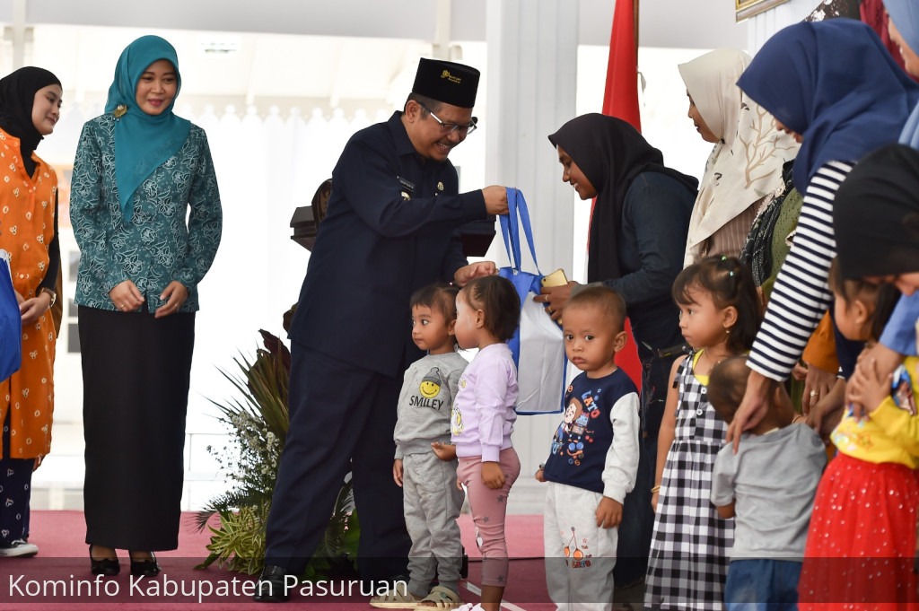 6038 Balita Dinyatakan Stunting. Pj Bupati Pasuruan Minta Gizi Anak di 1000 Hari Pertama Kehidupan, Wajib Dipenuhi