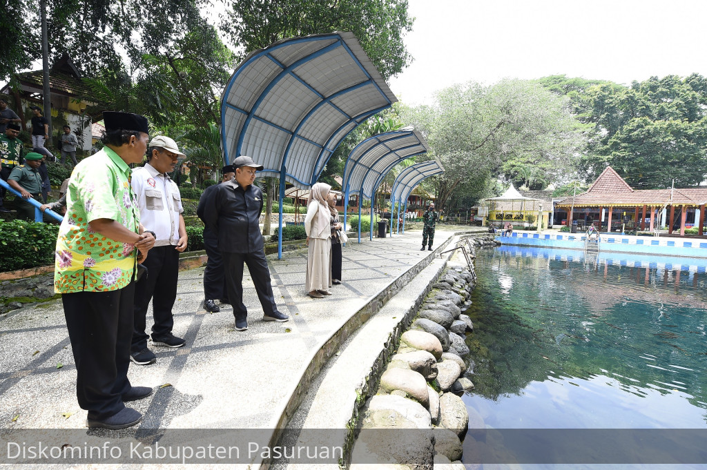 Sidak Banyubiru. Bupati Mas Rusdi : Tempat Wisata Harus Jadi Ikon Kebanggaan dan Tercipta Multiplier Effect