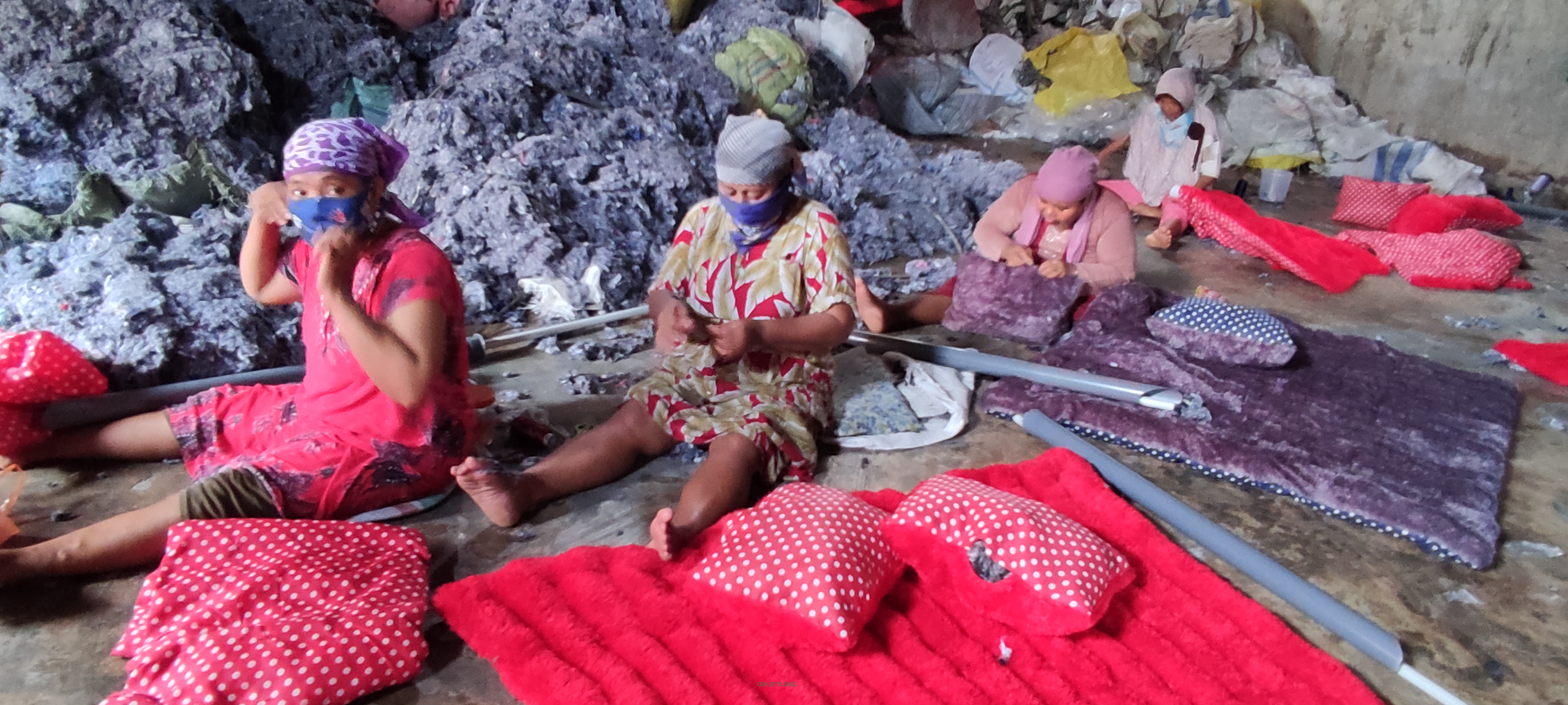 Industri Rumahan Kasur Lantai Yang Tak Terdampak Pandemi