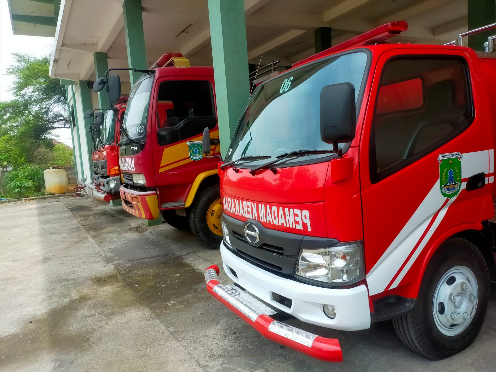 Pemkab Pasuruan Tambah 2 Unit Kendaraan Damkar