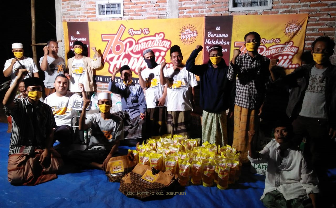 Bantu Para Pekerja Terdampak Covid-19, Komunitas Karang Taruna Heppii Community Gelar Aksi Ramadhan Bersatu