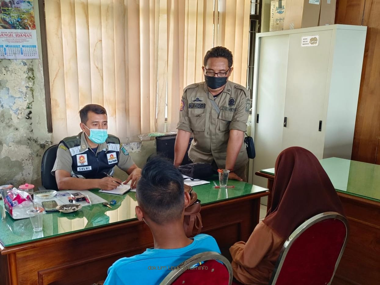 Satpol PP Himbau Orang Tua Lebih Perhatikan Keberadaan Remaja Saat Pulang Sekolah 