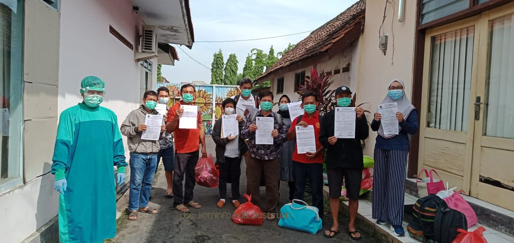2559 Warga Kabupaten Pasuruan Telah Terpapar Covid-19. 2190 Diantaranya Sembuh