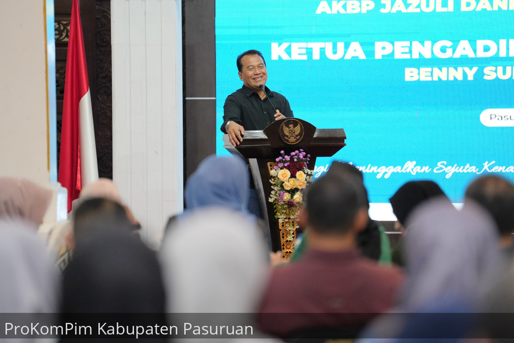 Pj. Bupati Nurkholis Sambut Kapolres Pasuruan AKBP Jazuli Dani Iriawan dan Apresiasi Sinergi Kolaborasi AKBP Teddy Chandra Selama Menjabat Sebagai Kapolres Pasuruan
