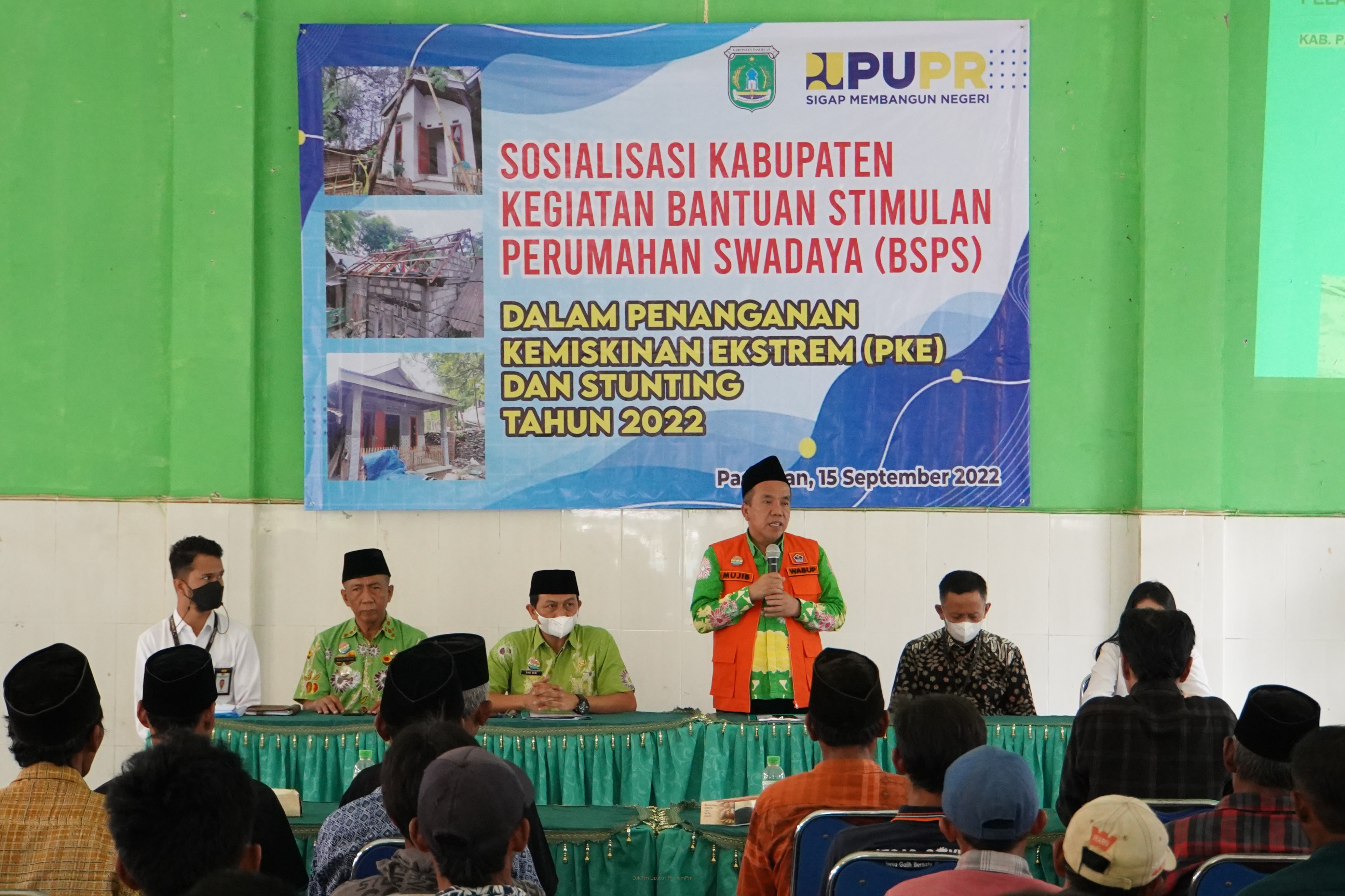 Proteksi Penerima Bantuan Stimulan Perumahan Swadaya, Pemkab Pasuruan Maksimalkan Peran Tenaga Fasilitator Lapangan