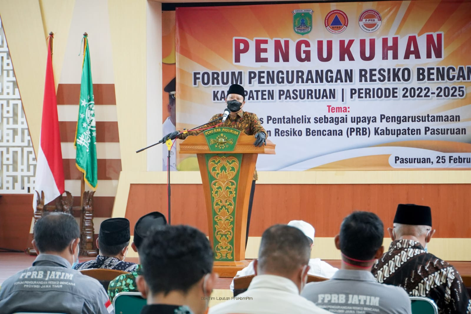 Kukuhkan Forum Pengurangan Risiko Bencana, Bupati Optimis Penanganan Kedaruratan Bencana Lebih Optimal 