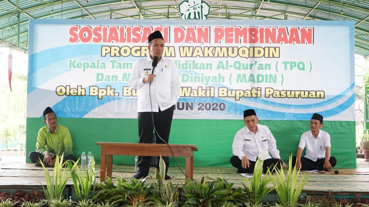 Kenalkan WAK MUQIDIN, Pemkab Pasuruan Sosialisasi di Ponpes Darul Ulum Grati 