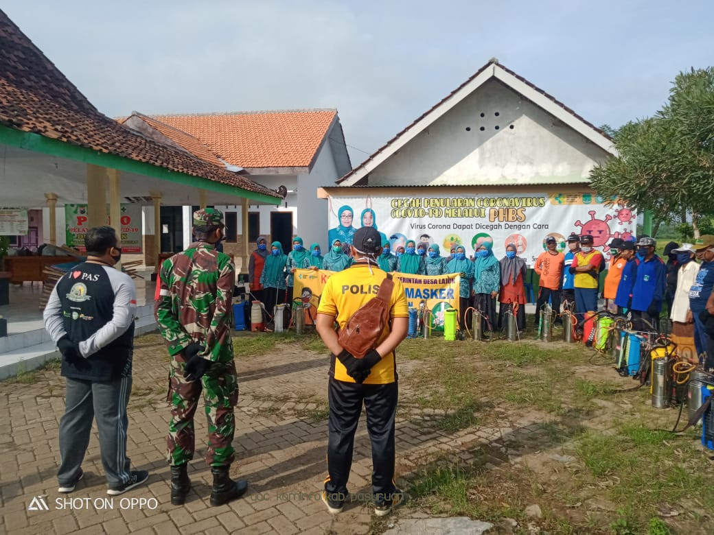 Kuatkan Gotong-Royong, Pemdes Lajuk Intens Tangkal Covid-19