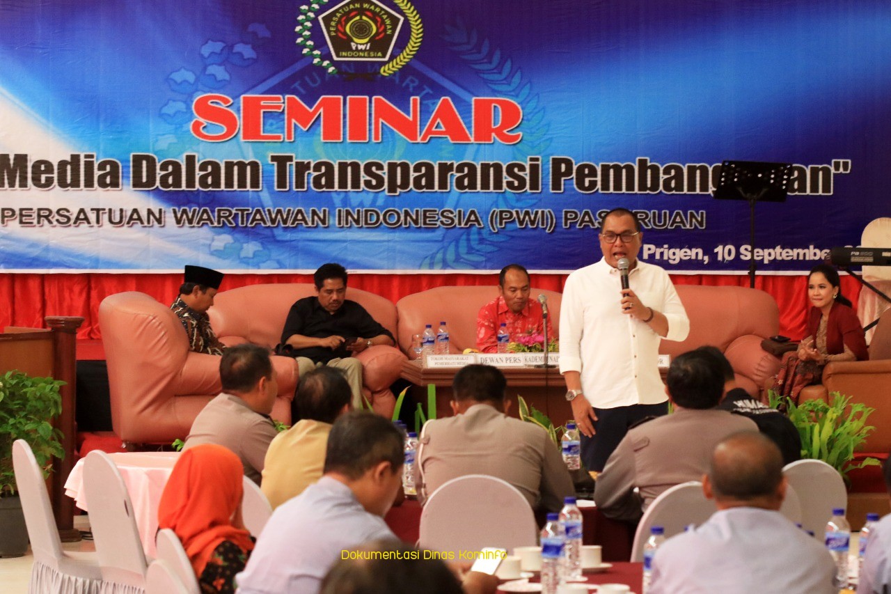 PWI Pasuruan Ajak Pemda Lebih Terbuka Dalam Informasi Publik