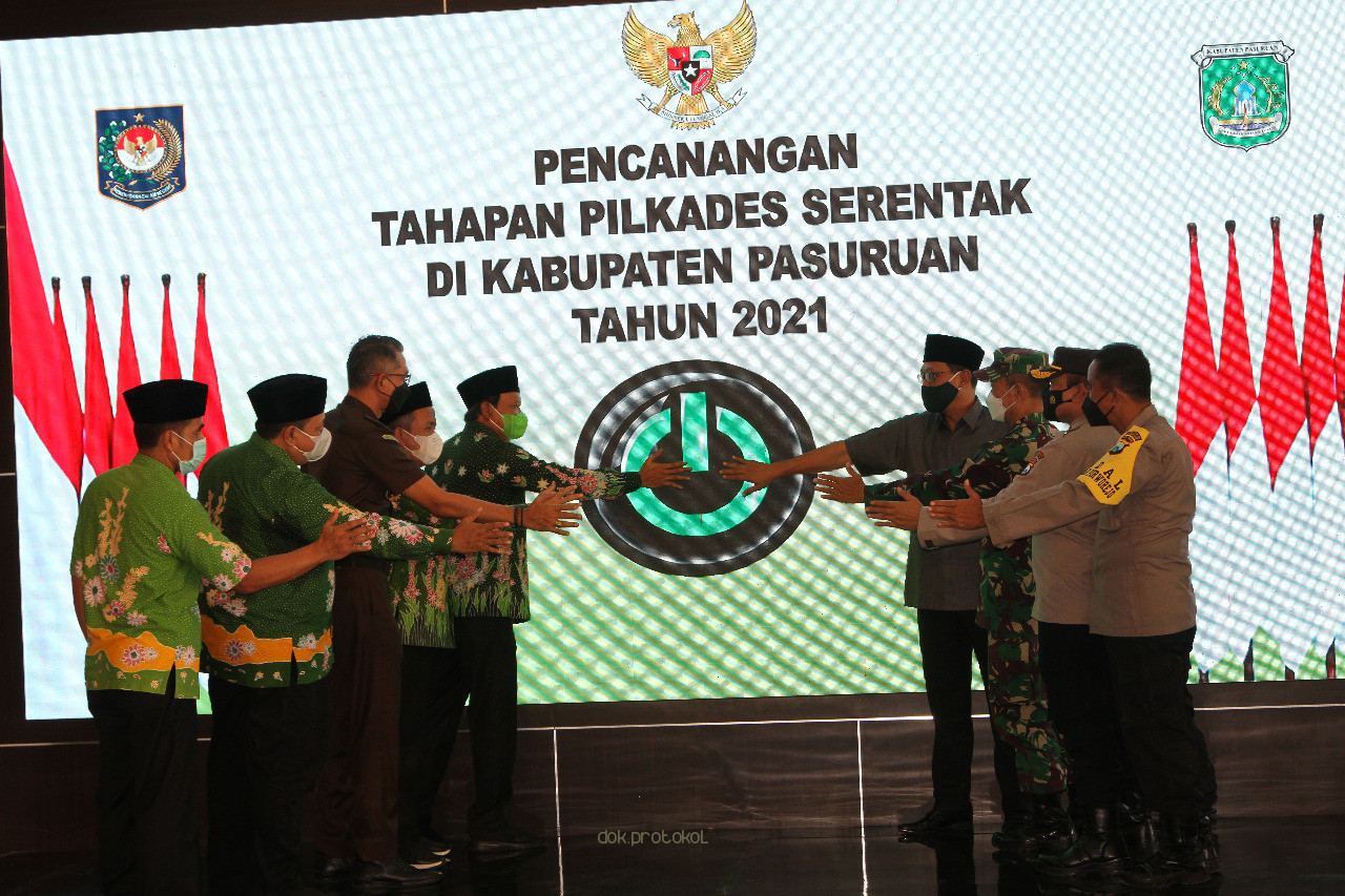 Bupati Irsyad Yusuf Canangkan Tahapan Pilkades Serentak di Kabupaten Pasuruan