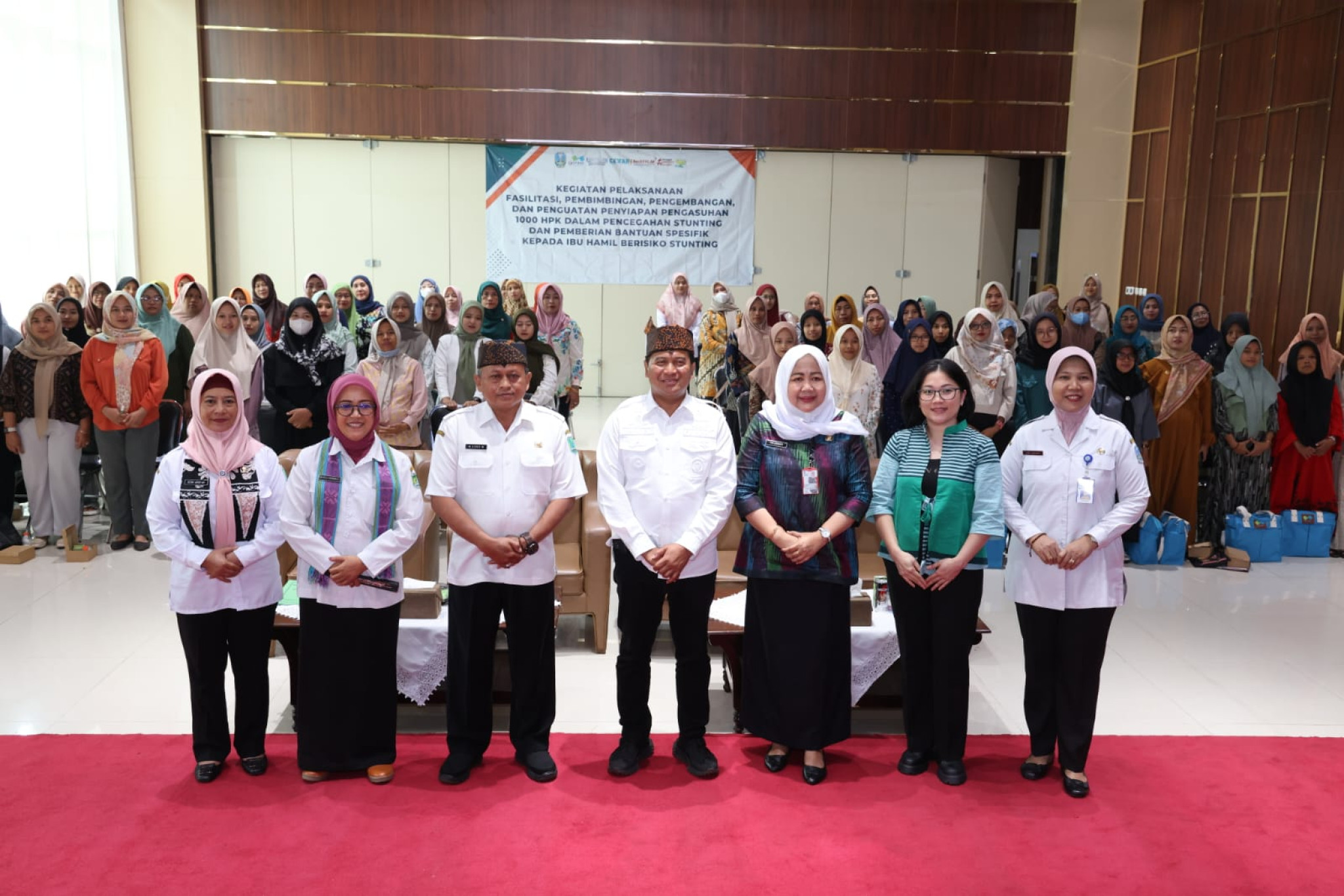 Sampul untuk Pemberian Bantuan Spesifik Kepada Ibu Hamil Beresiko Stunting di Kabupaten Pasuruan