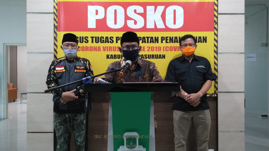 Jumlah Pasien Positif Covid-19 di Kabupaten Pasuruan Bertambah 1 Orang