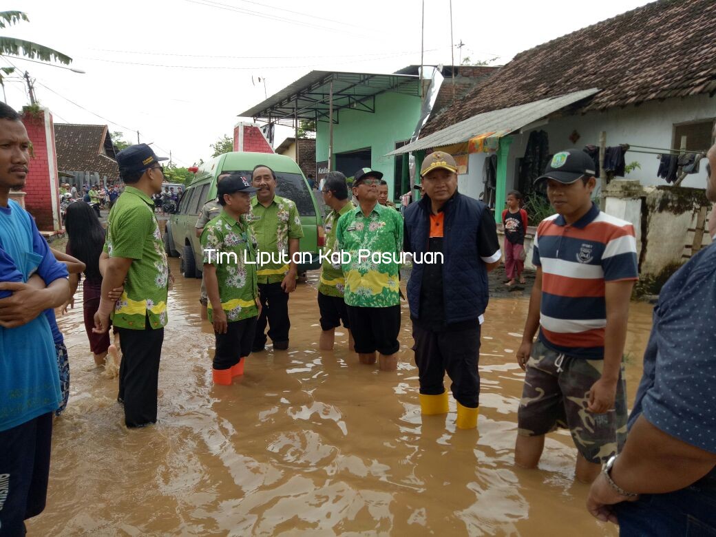 PASTIKAN BANTUAN TEPAT SASARAN, BUPATI IRSYAD SIDAK BANJIR