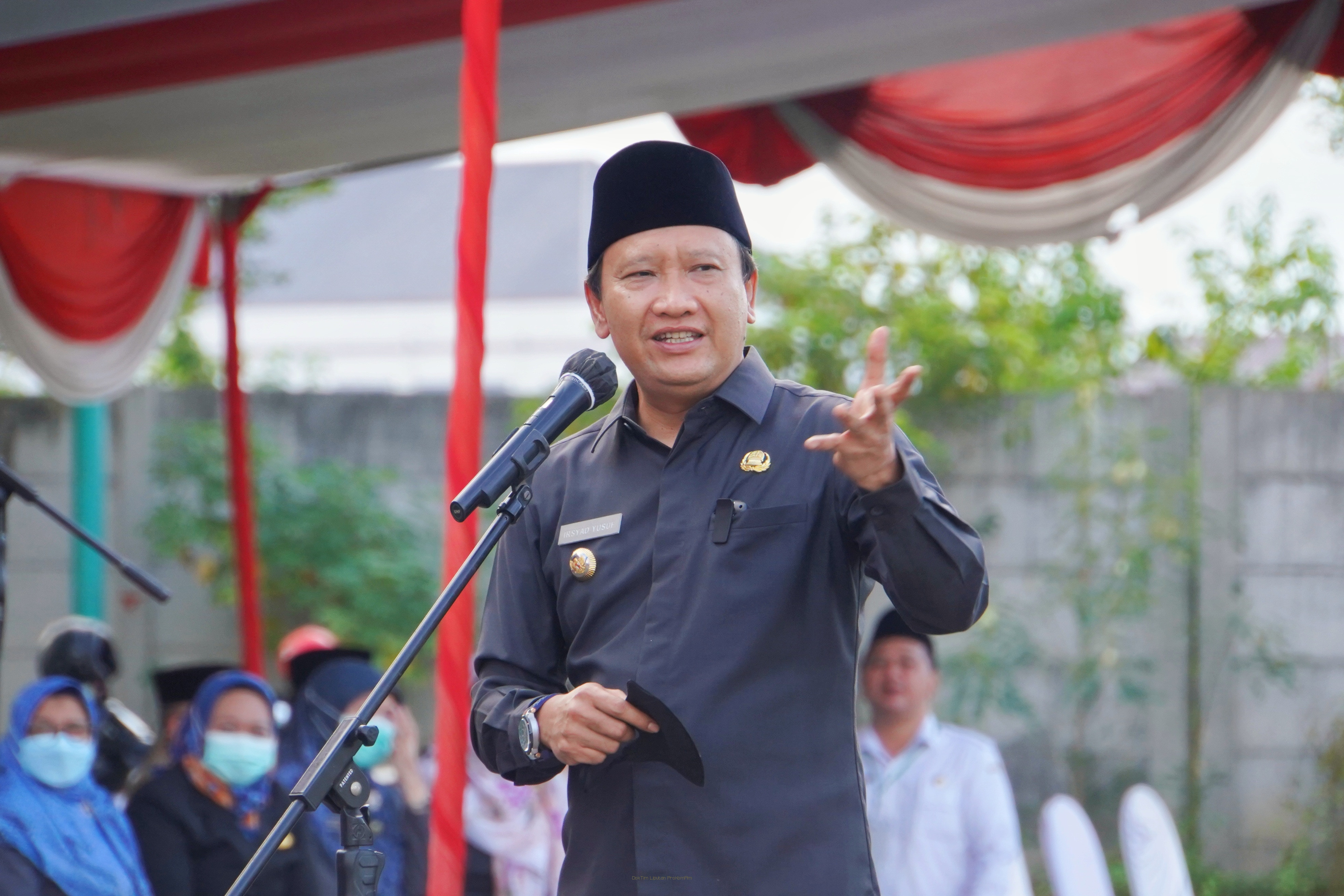 Bupati Irsyad Yusuf Pastikan Persekabpas Tetap Akan Berlaga di Liga 3