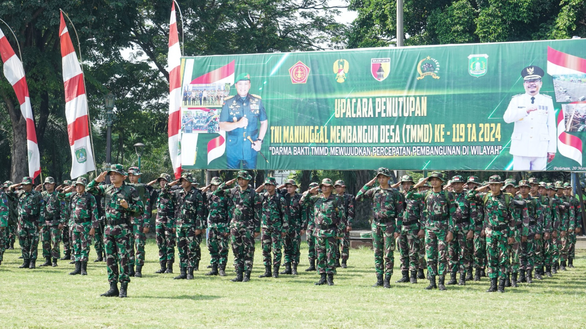 Sampul untuk Upacara Penutupan TMMD Ke-119 Tahun 2024