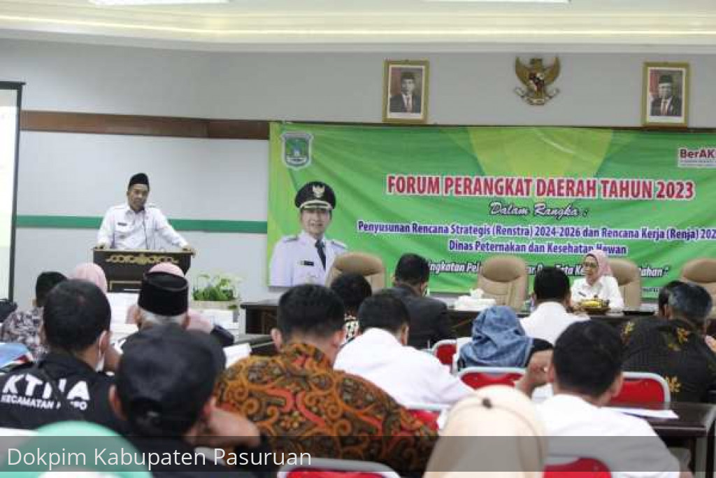 Buka Forum OPD, Wabup Minta Disnak Tingkatkan Nilai Tambah Produk Peternakan