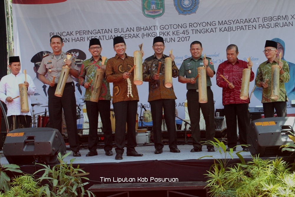 Kesenian Tradisional Hingga Musik Religi Meriahkan Puncak BBGRM dan HKG tahun 2017 