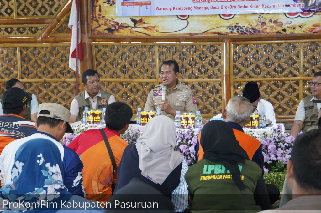 Percepatan Penanggulangan Bencana, Pj. Bupati Nurkholis Wajibkan Seluruh Kepala Dinas dan Camat Paham Mitigasi Bencana