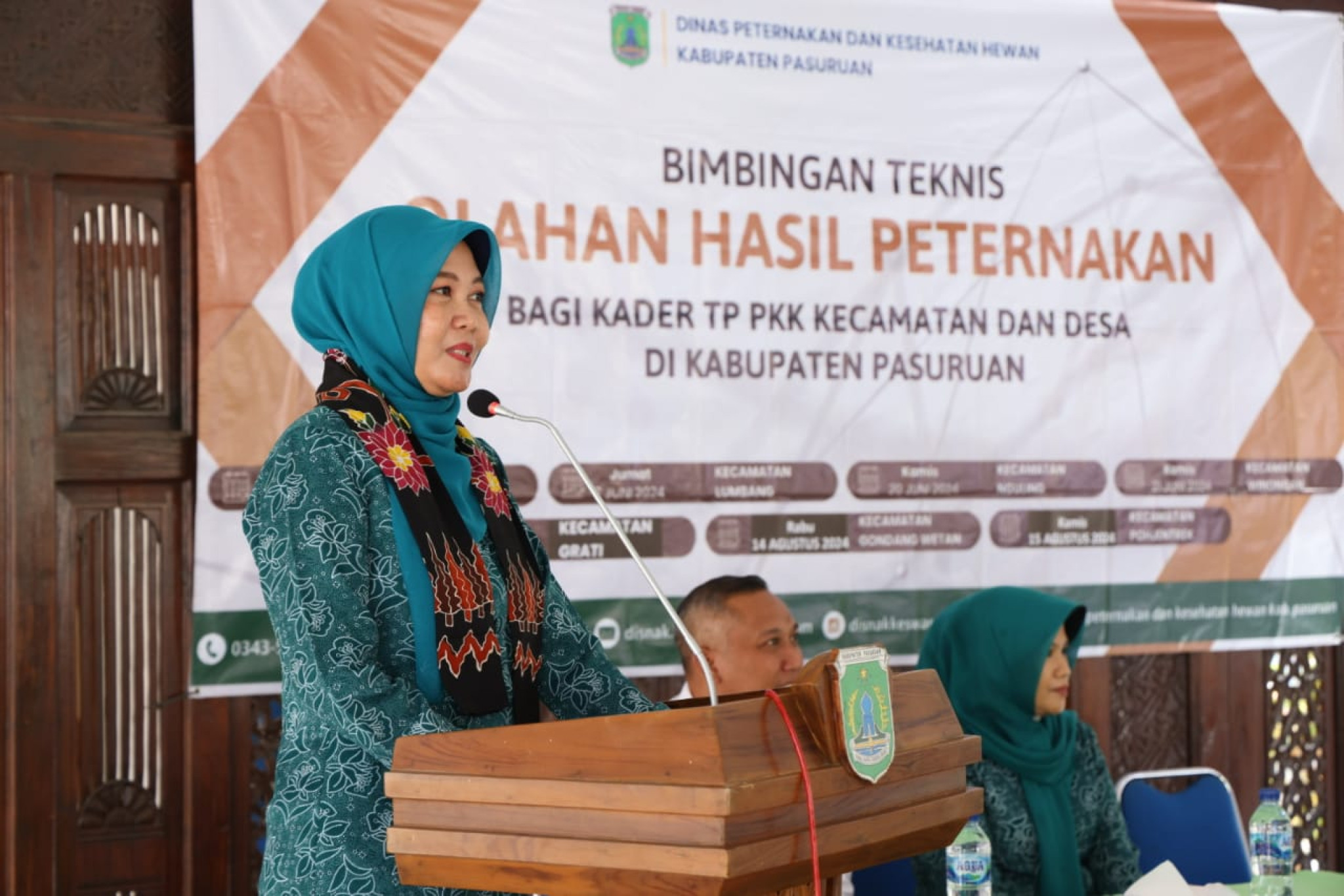Sampul untuk Bimtek Olahan Hasil Peternakan Bagi Kade TP PKK se-Kabupaten Pasuruan
