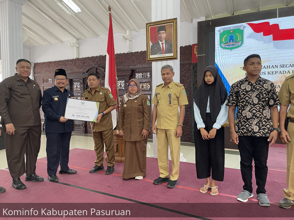 Pemkab Pasuruan Gelontorkan Rp 15,897 M Untuk BKK 111 Desa