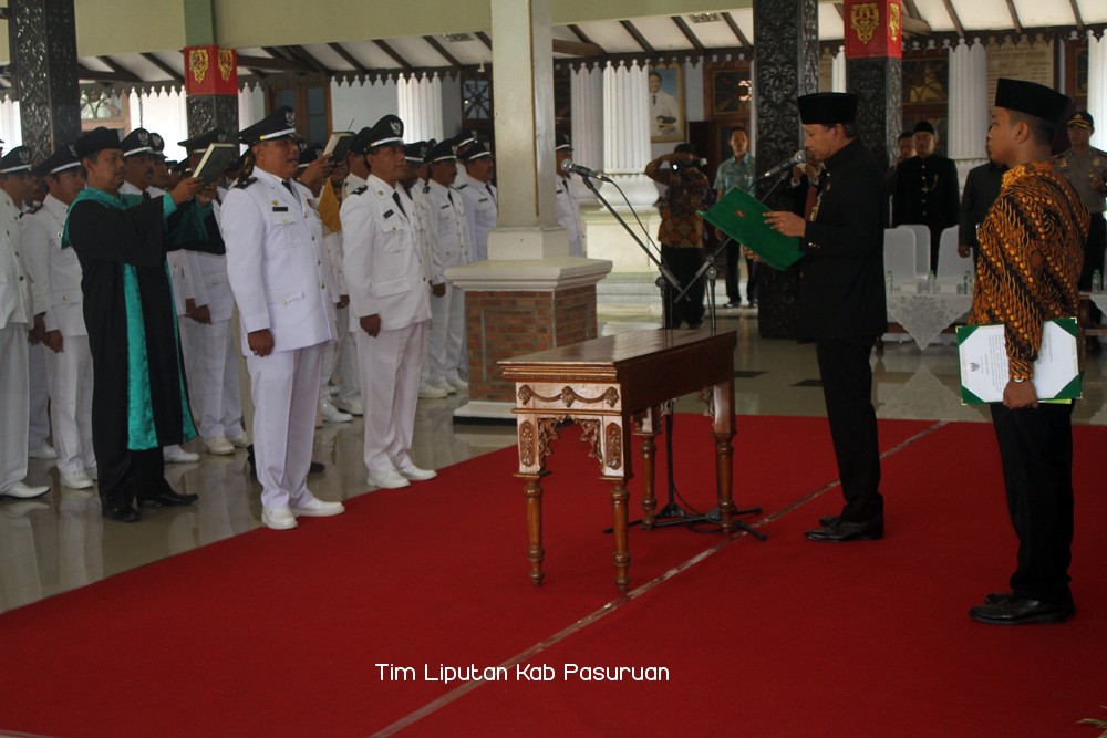 Tak Hadir 1 Orang, 45 Kepala Desa Terpilih Periode 2017-2023, Dilantik