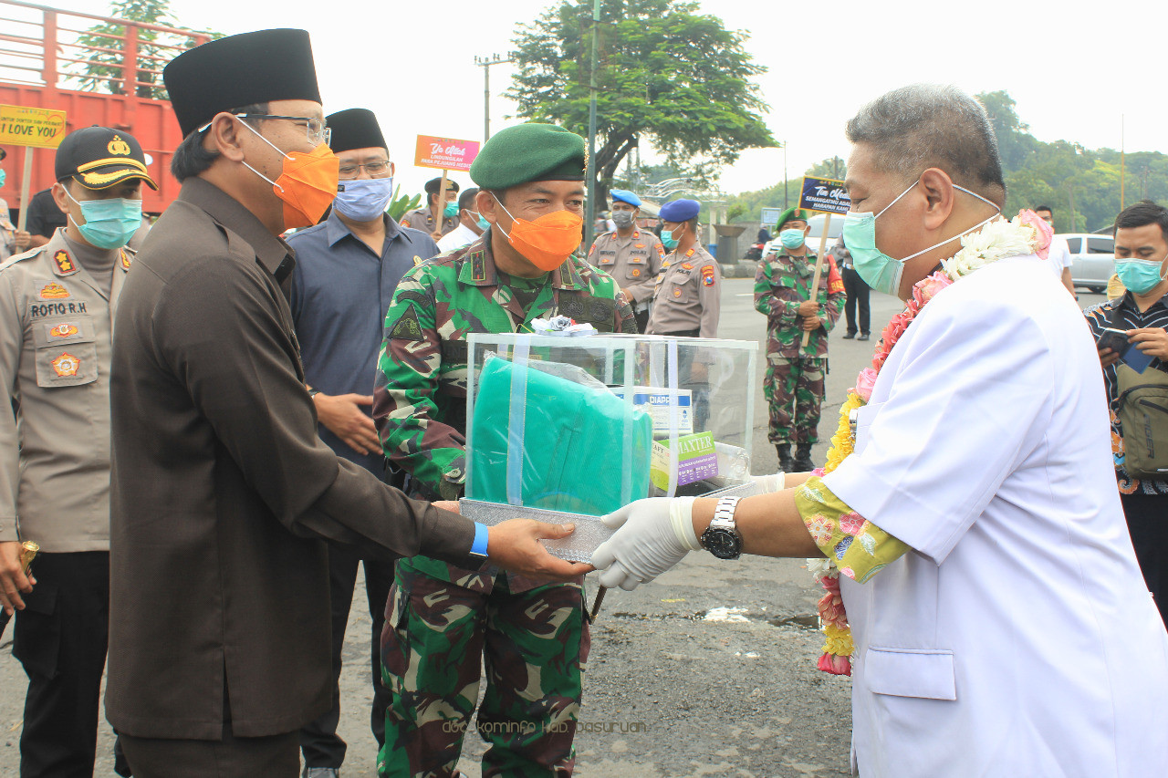 Bupati Irsyad Yusuf dan Forpimda Apresiasi Kinerja Tenaga Medis RSUD Bangil