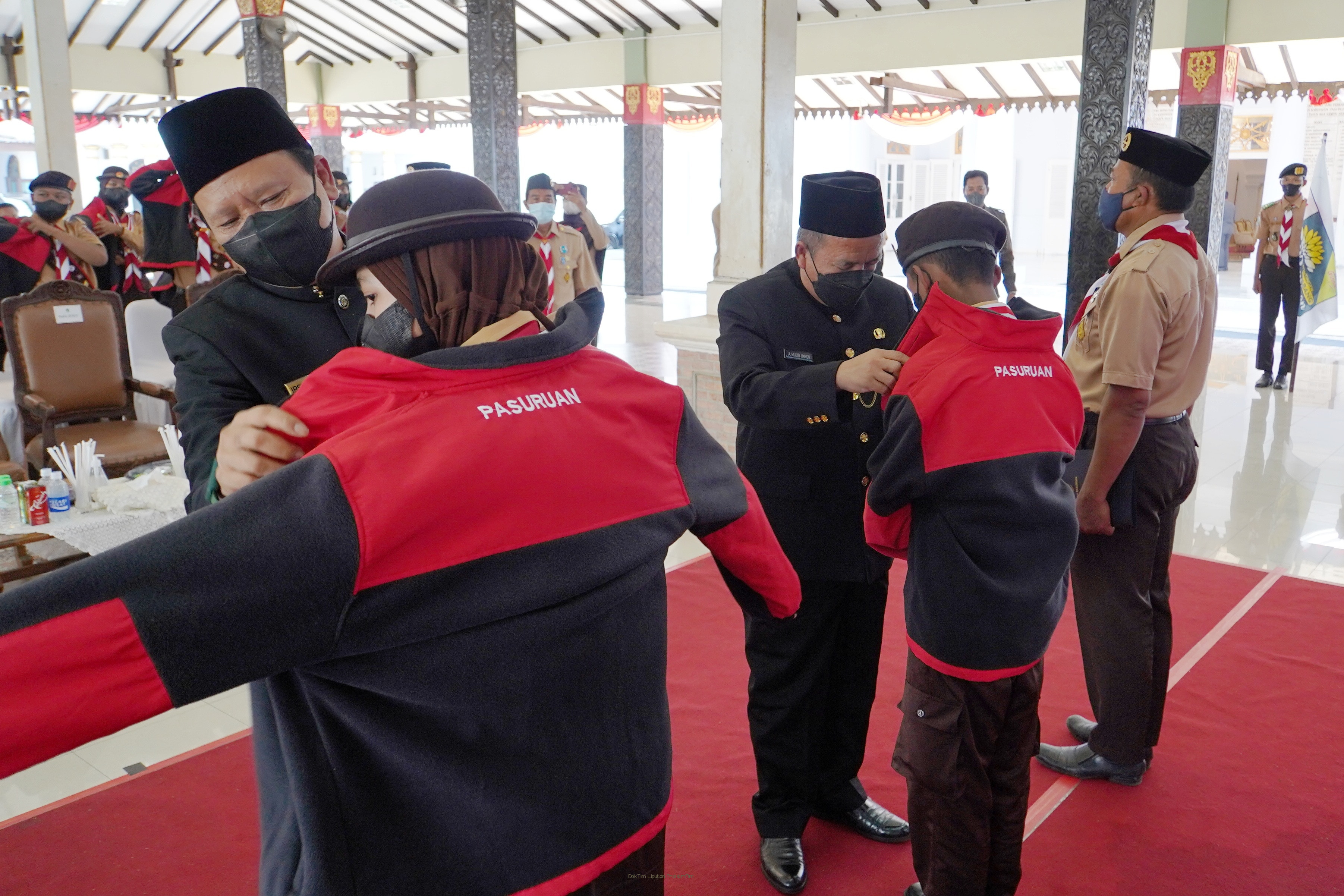  Kepala Daerah Apresiasi Kontribusi Pramuka Kabupaten Pasuruan Dalam Percepatan Penanganan Pandemi 