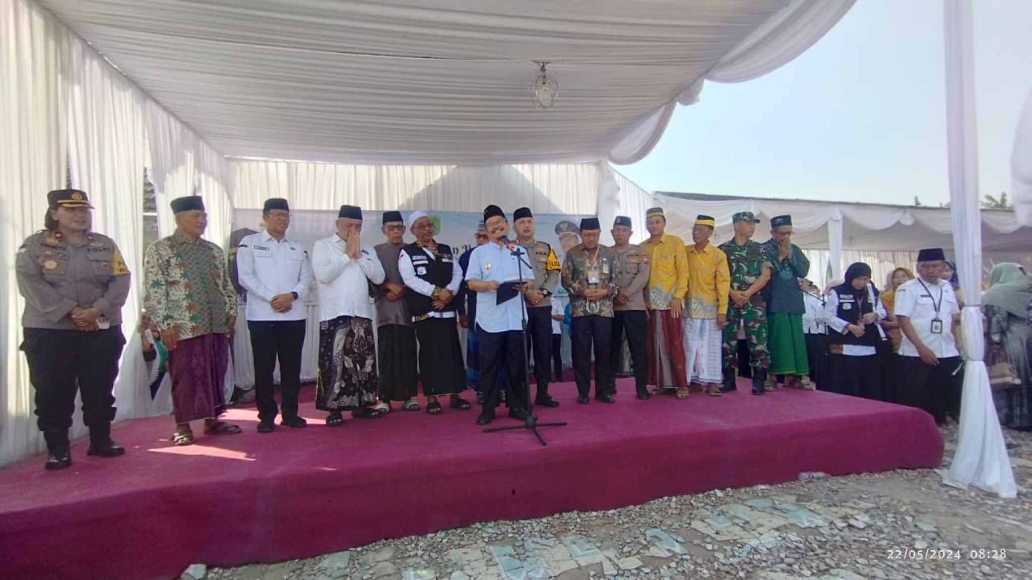 Sampul untuk Pemberangkatan Jama'ah Haji Tahun 2024 (Majid At-Taqwa Gununggangsir) Beji