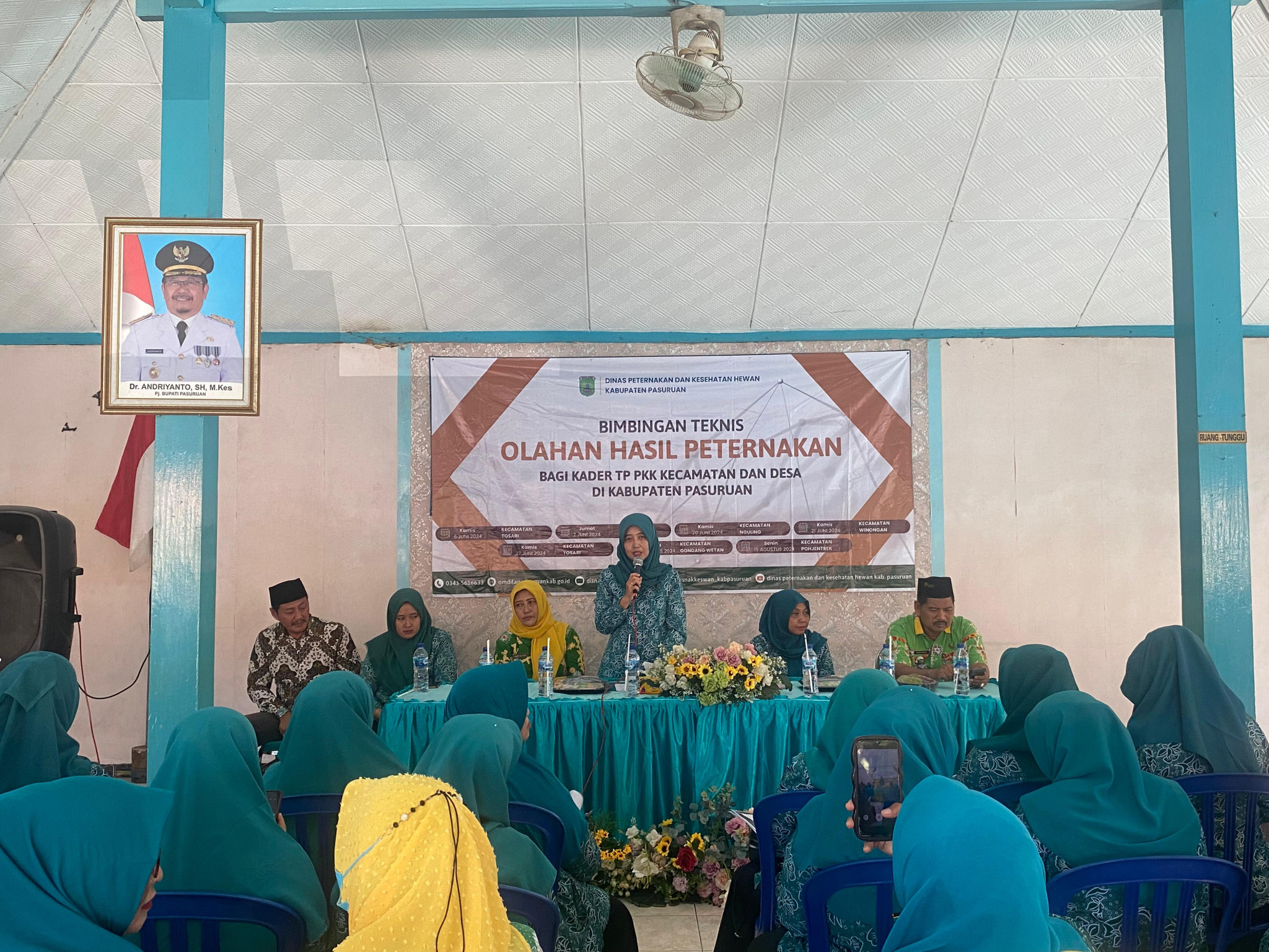 Sampul untuk Bimtek Olahan Hasil Peternakan TP PKK di Kecamatan Winongan