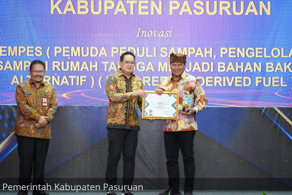 4 Inovasi Kabupaten Pasuruan Raih Penghargaan INOTEK Awards 2024