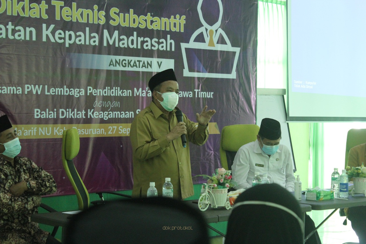 Wabup: Cetak Generasi Berkualitas, Kepala Madrasah Harus Berkompeten dan Profesional    