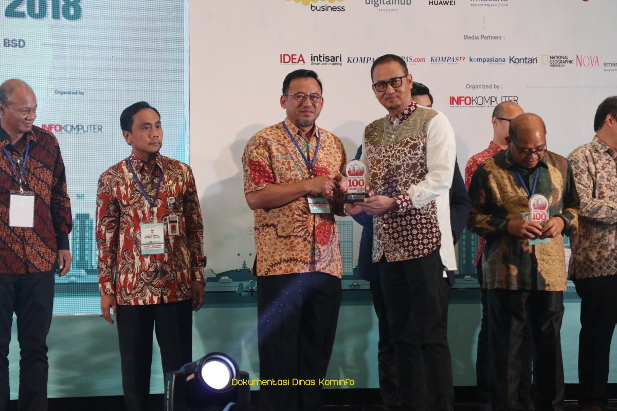 Kabupaten Pasuruan Raih Penghargaan Gerakan Menuju 100 Smart City