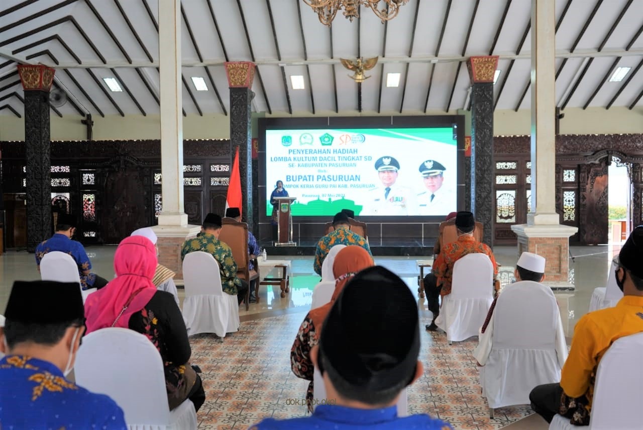 Gelaran Lomba Kultum Dacil Sukses, Wabup Apresiasi KKGPAI Kabupaten Pasuruan