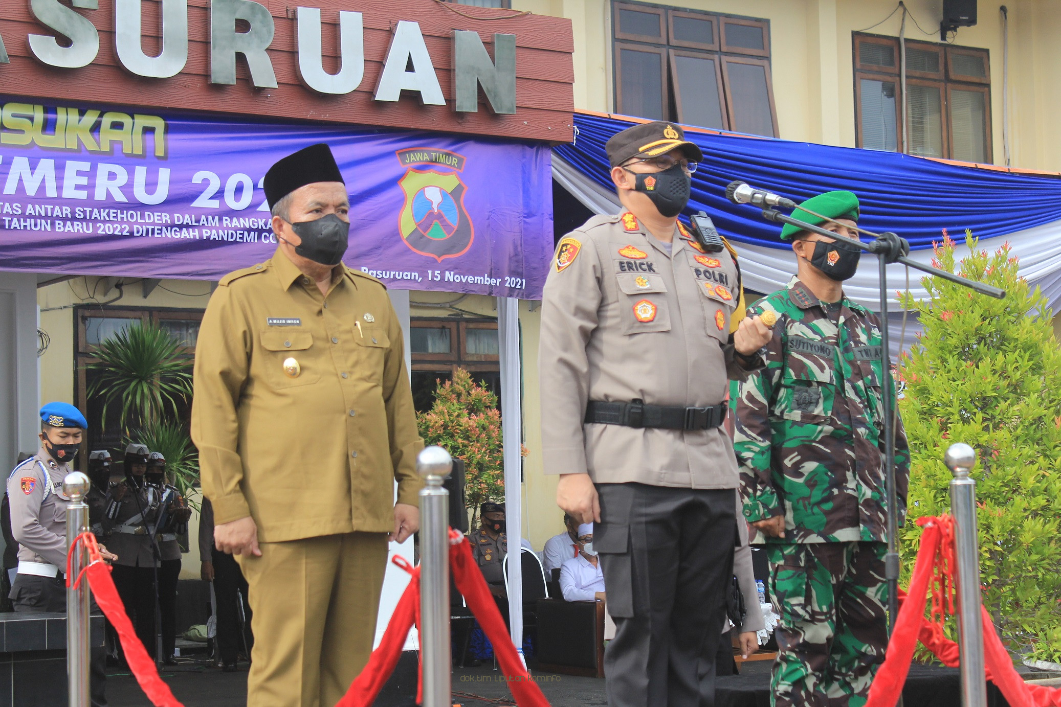 Waspadai Virus Delta Plus A.Y.12, Pemkab Pasuruan Bersinergi Dengan Polres Pasuruan Dalam Operasi Zebra Semeru 2021