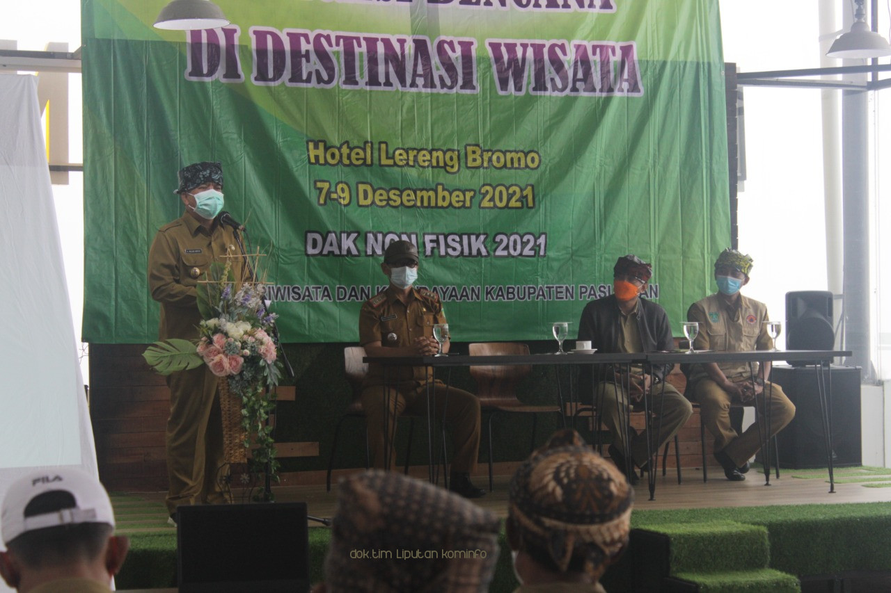 Wakil Bupati Ajak Kader Pokdarwis Tosari Majukan Pariwisata Melalui Local Wisdom 