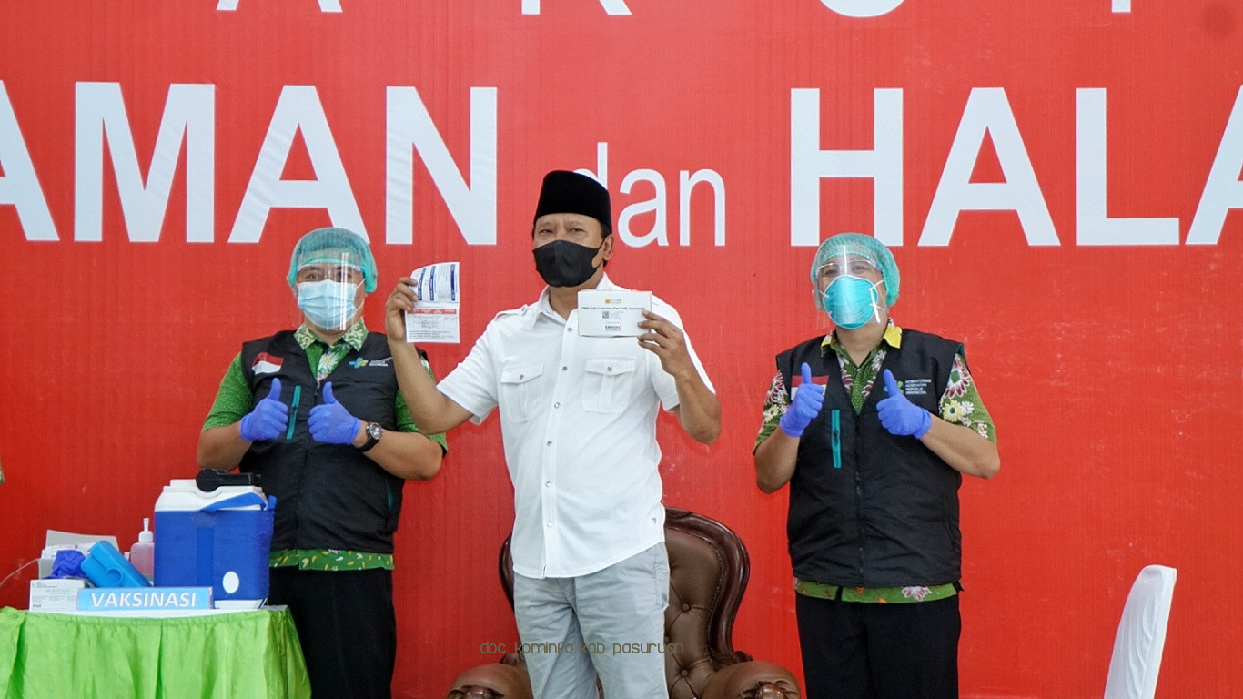 Bupati: Vaksinasi Tenaga Kesehatan Sudah 97 Persen