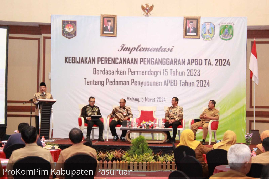 Implementasi Kebijakan Perencanaan Penganggaran APBD TA 2024, Pj. Bupati Andriyanto Minta Komitmen Terbaik Seluruh Kepala OPD Maksimalkan Pengelolaan Keuangan Daerah