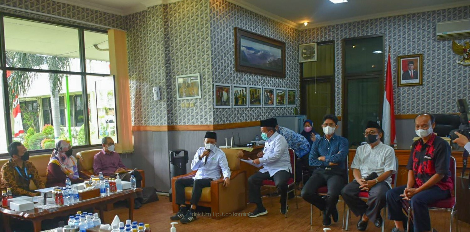 Wujudkan Ketersediaan Akses Air Minum Layak dan Akses Sanitasi, Bupati dan Wakil Bupati Pasuruan Gelar Audiensi Bersama Bappenas 