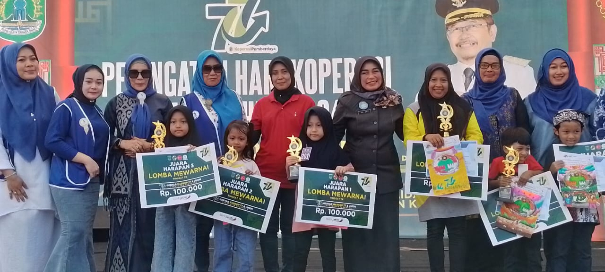 Sampul untuk Peringatan Hari Koperasi ke-77 Tahun 2024