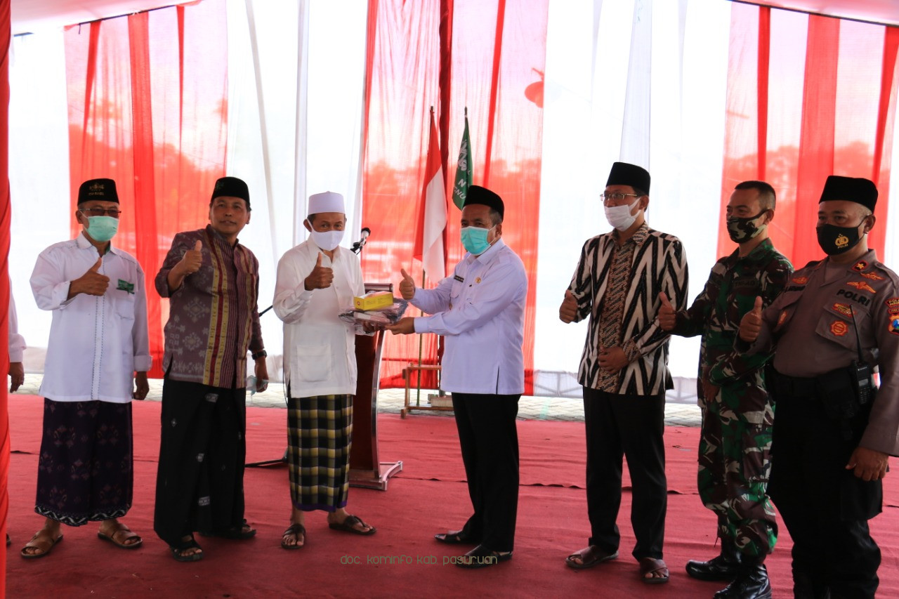 Jumlah Kasus Covid-19 Meningkat, Pemkab Pasuruan Kembali Distribusikan Masker Untuk Masyarakat 