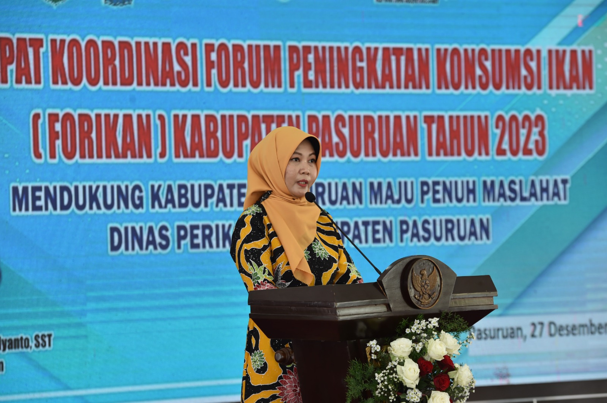 Sampul untuk Rapat Koordinasi FORIKAN Kabupaten Pasuruan