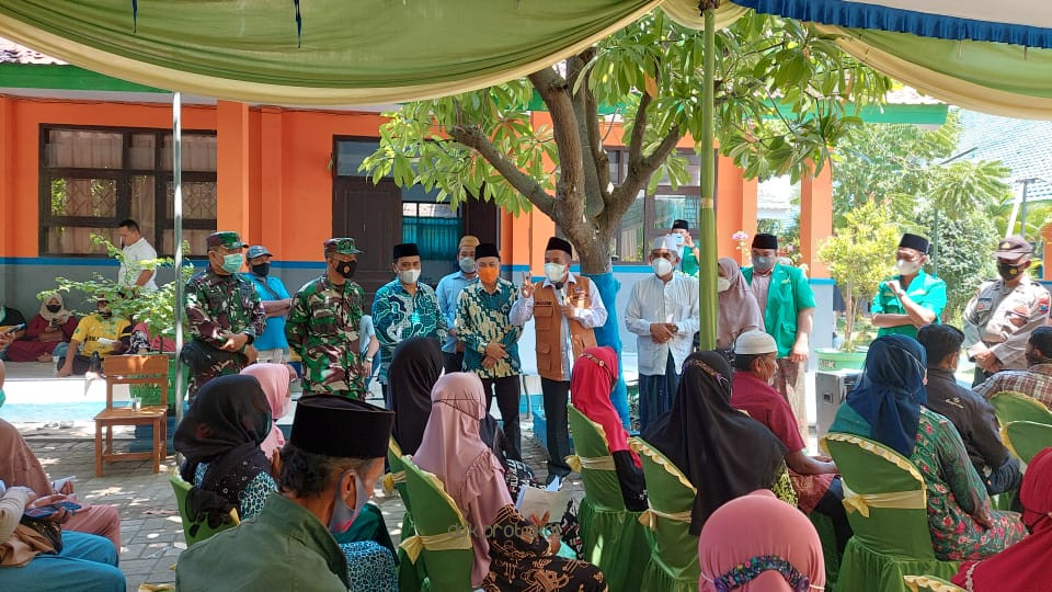 Pastikan Vaksinasi Terlaksana Dengan Baik, Hari Ini Wakil Bupati Tinjau Dua Lokasi Vaksinasi 