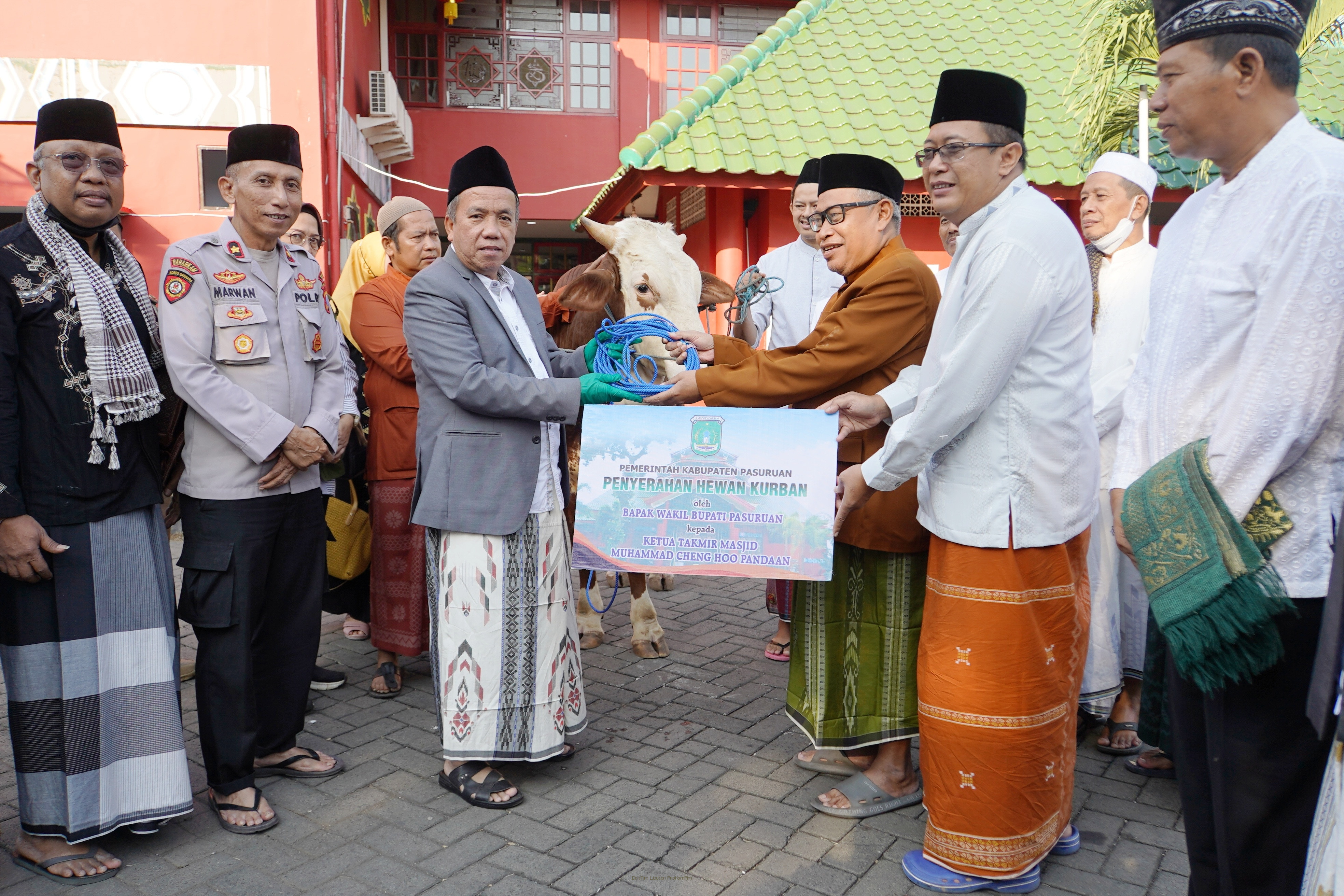 Idul Adha 1443 H, Pemkab Pasuruan Salurkan 25 Sapi dan 85 Kambing