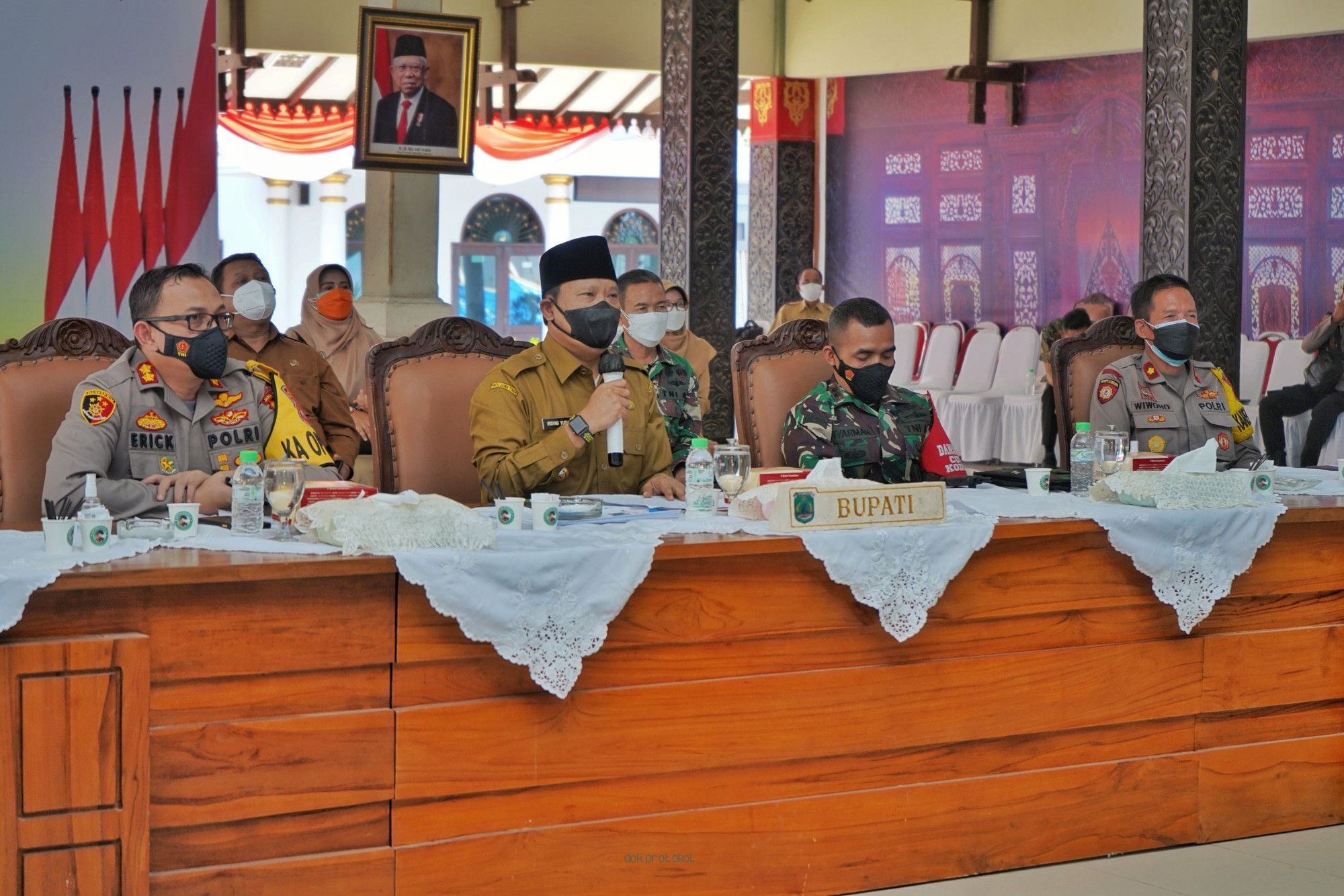 Kolaborasi, Konsultasi dan Evaluasi, Tiga Kata Kunci Pemkab Pasuruan Dalam Percepatan Penanganan Covid-19 Berbasis Kepemimpinan Kolaboratif    